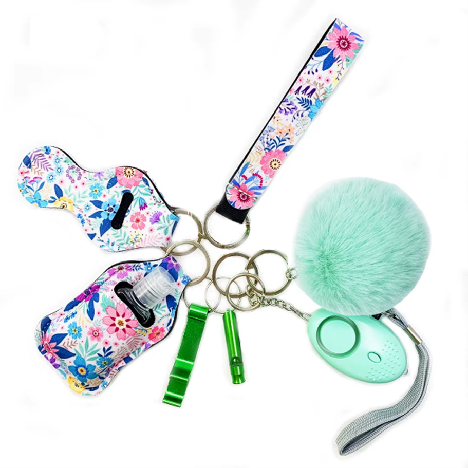 Floral Teal — 8-Piece Everyday Essentials Set