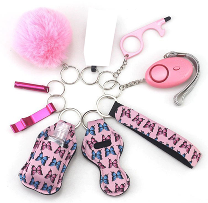 Pink Butterflies — 9-piece Everyday Essentials Neoprene Set