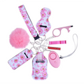 Pink Daisy — 10-piece Everyday Essentials Neoprene Set
