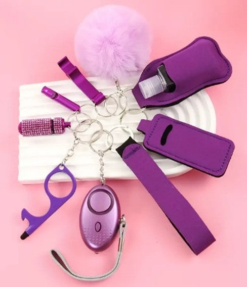 Purple — 10-Piece Safety Set